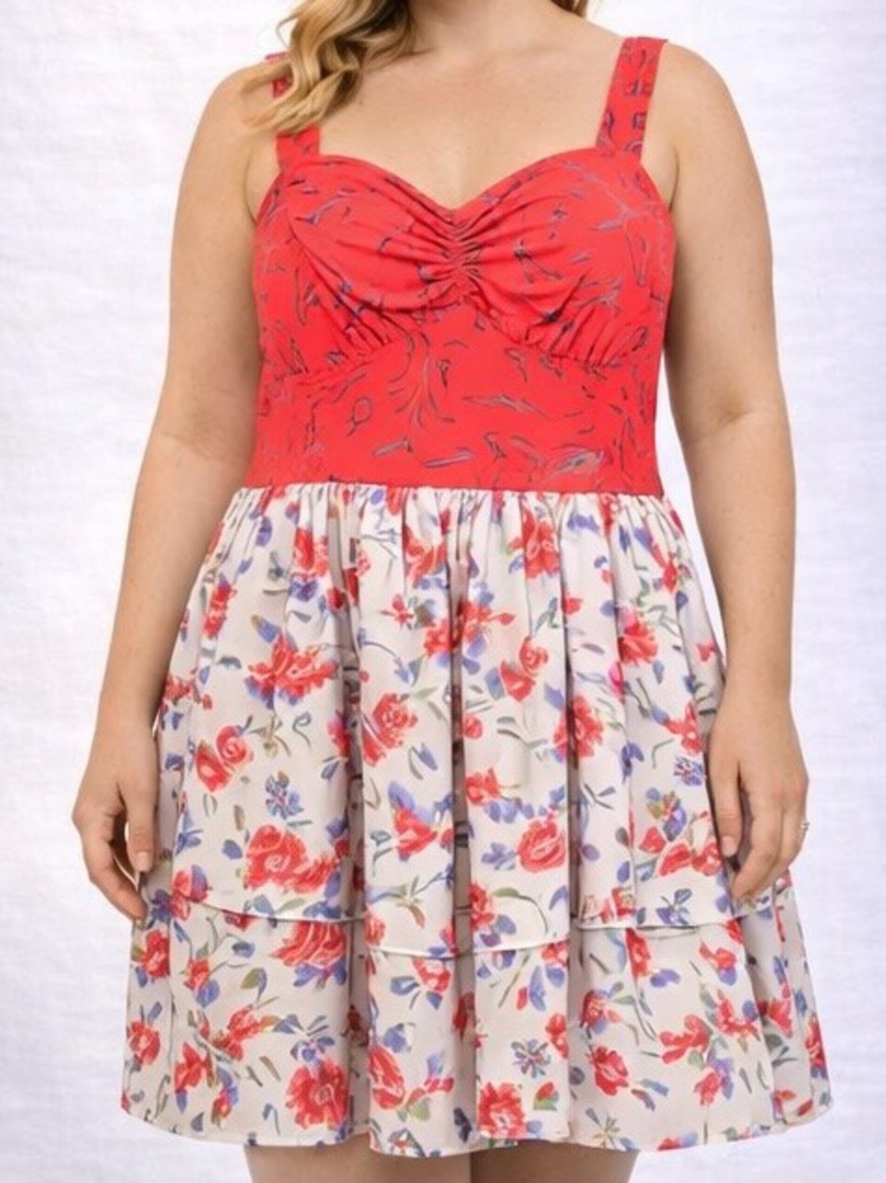 I ♥ Ronson Floral Dress - Size Large